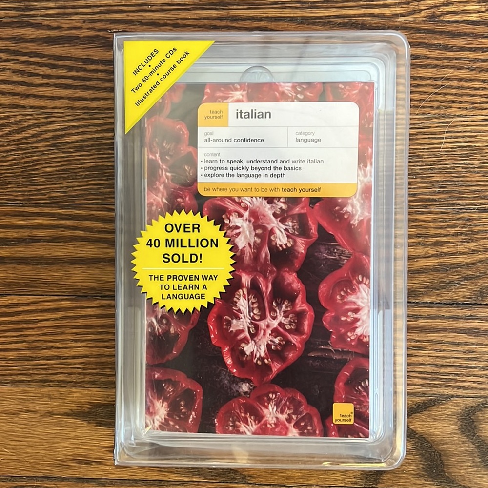 Teach Yourself Italian DVD & Book Set